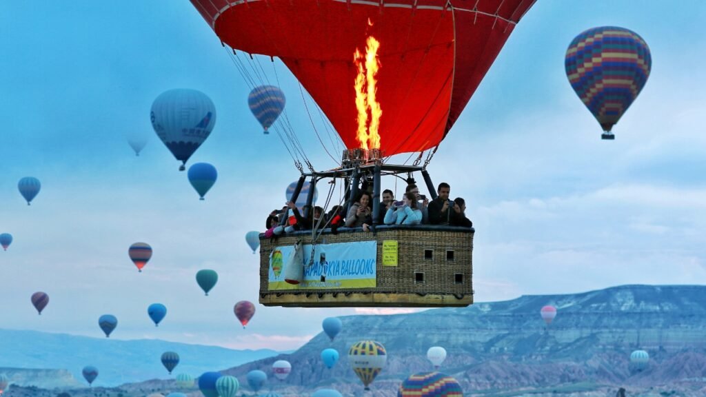 hot air balloon rides in turkey