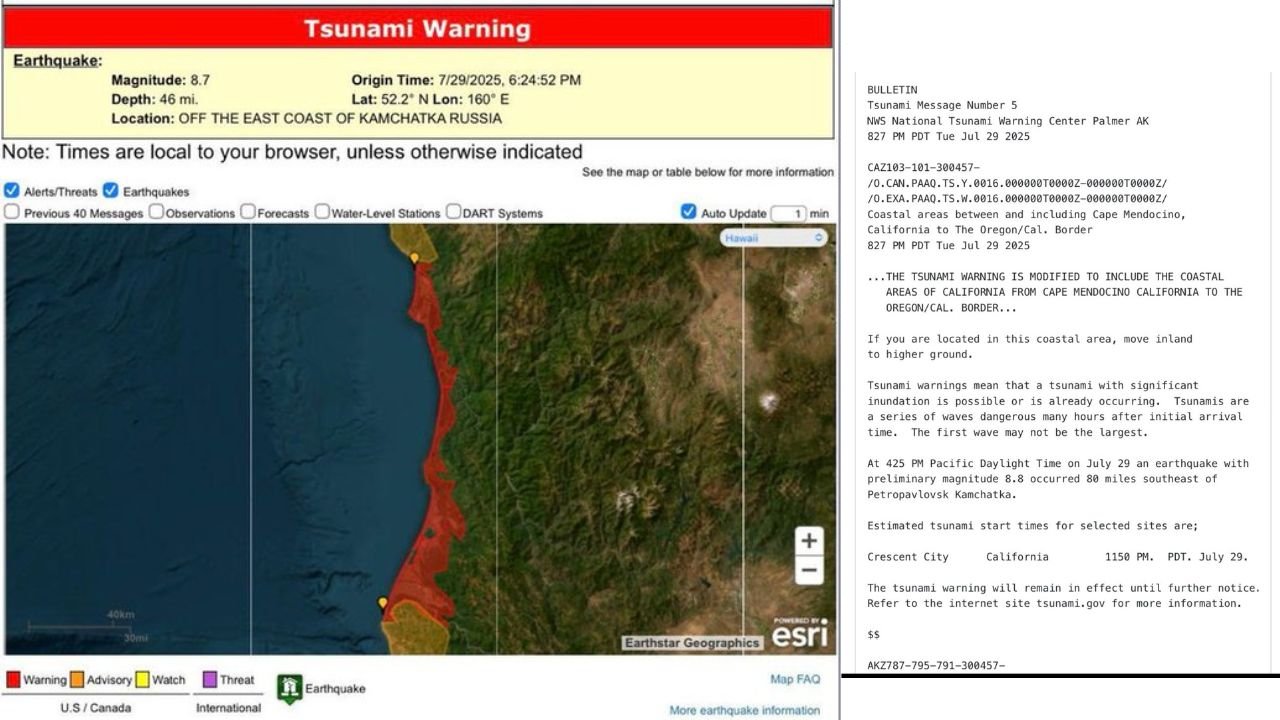 Tsunami Warning